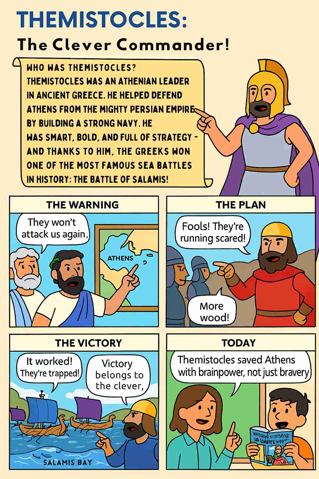 THEMISTOCLES: The Clever Commander!